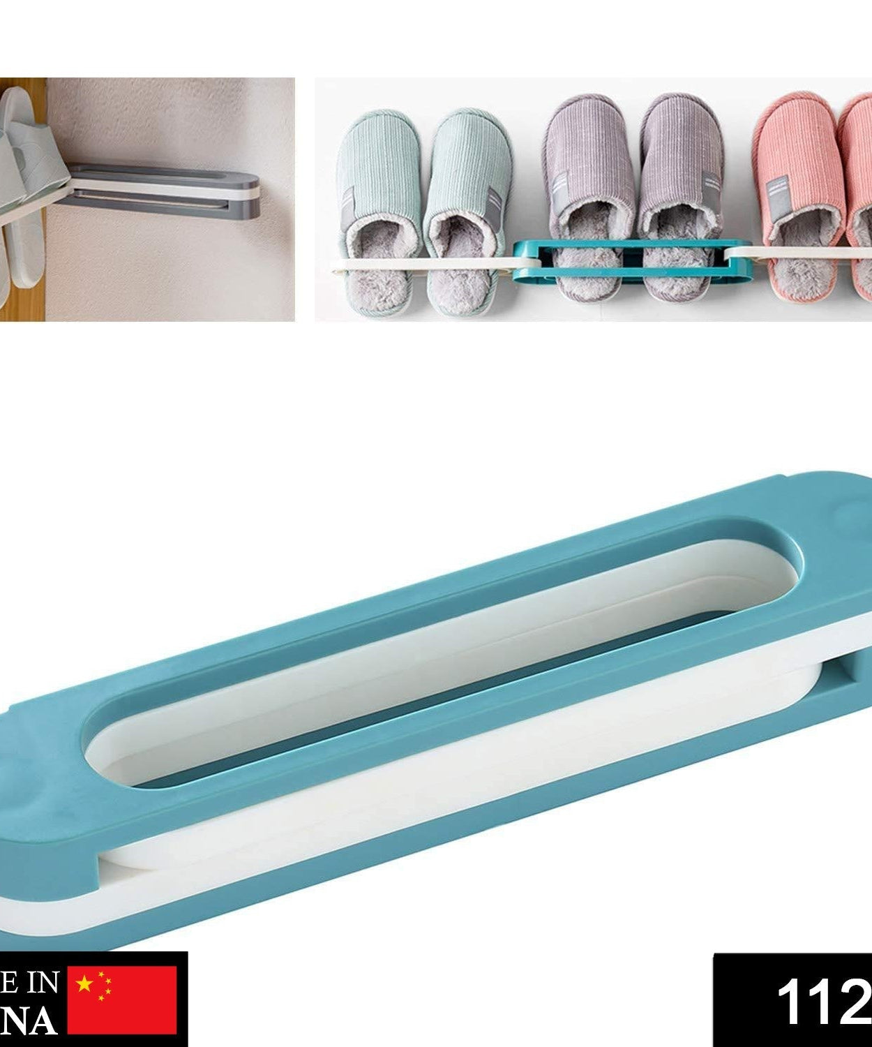 Multifunction Folding Slippers / Shoes Hanger Organizer Rack