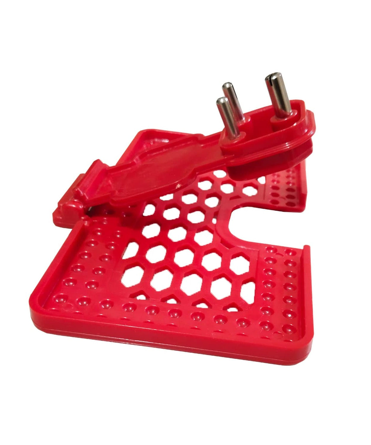 Multi-purpose charging holder for wall socket.