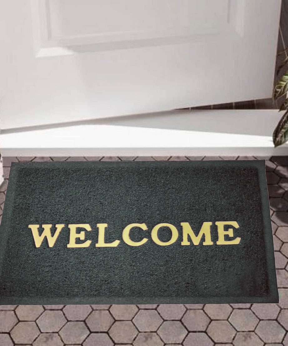 Outdoor welcome door mat for home or work entrance, durable and stylish.