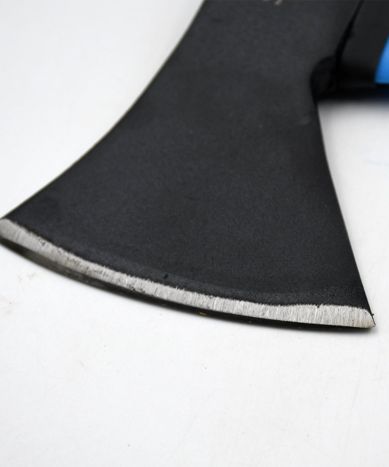 Safety axe with fiberglass body.