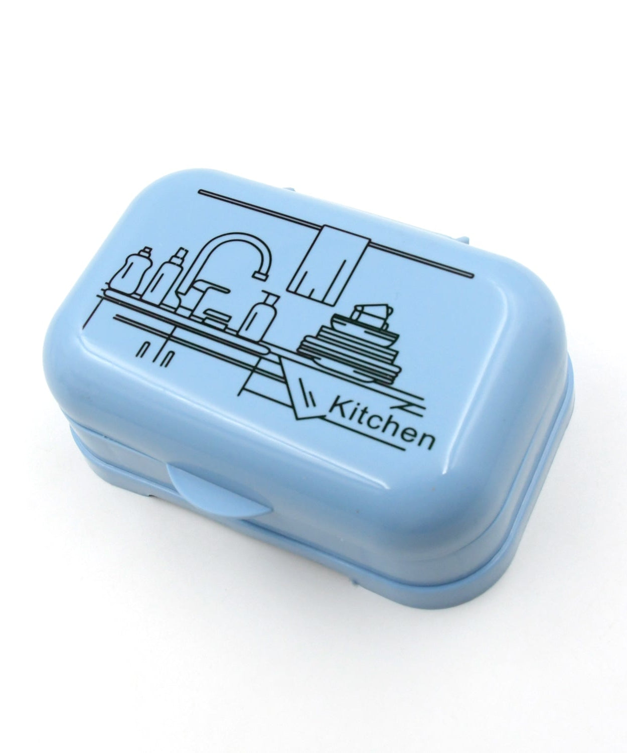 Soap Dish with Drain Soap Holder, Soap Saver Easy Cleaning, Soap Tray for Shower Bathroom Kitchen ,Sabudani (1 Pc)