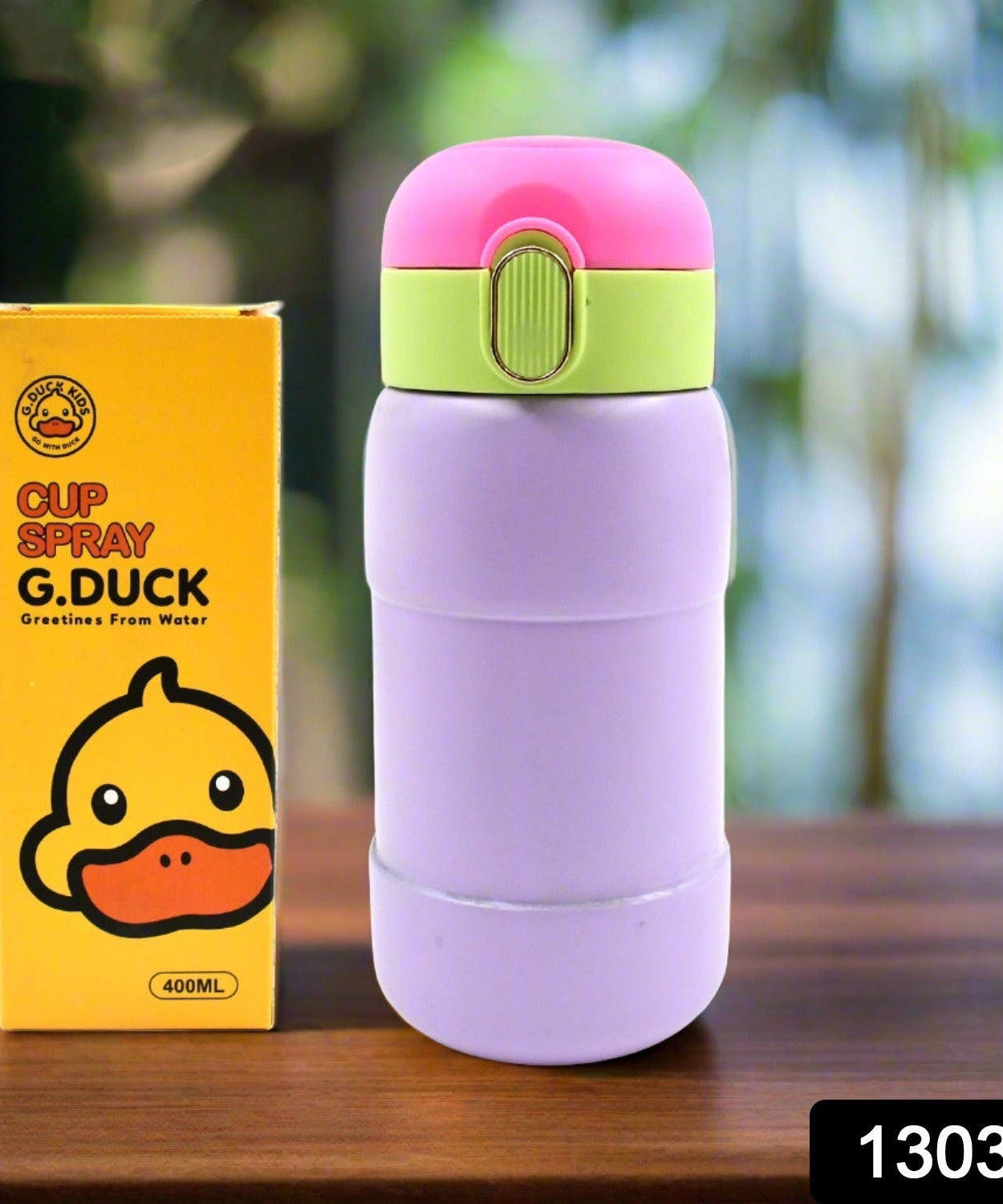 Duck Stainless Steel Water Bottle (1 Pc / Mix Design)