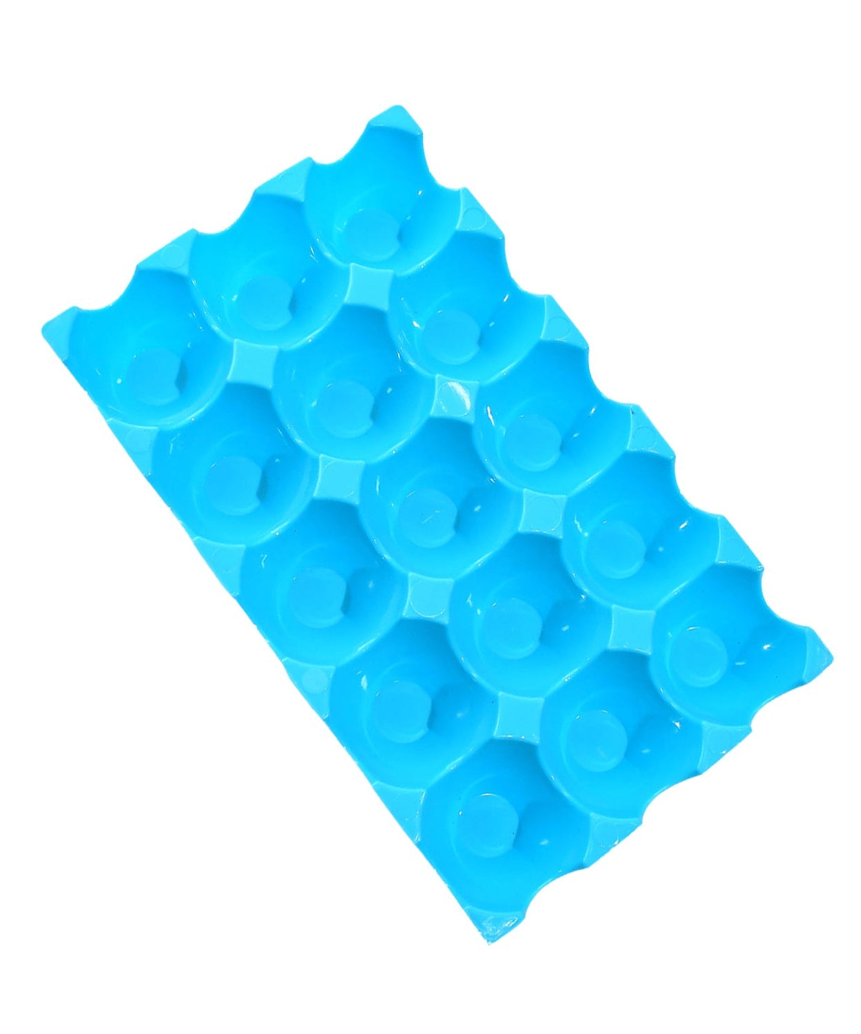 Plastic egg storage tray