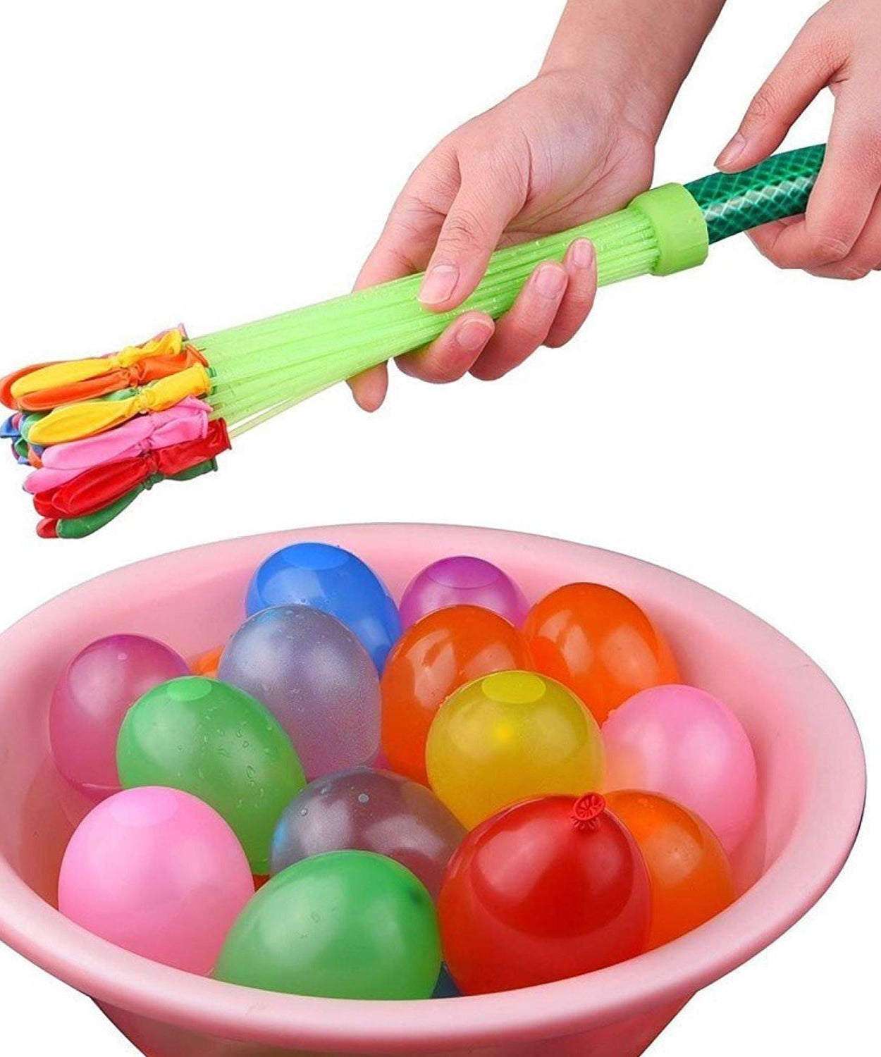 Holi Magic Water Balloons for Kids - 111 pcs (Multicolor)