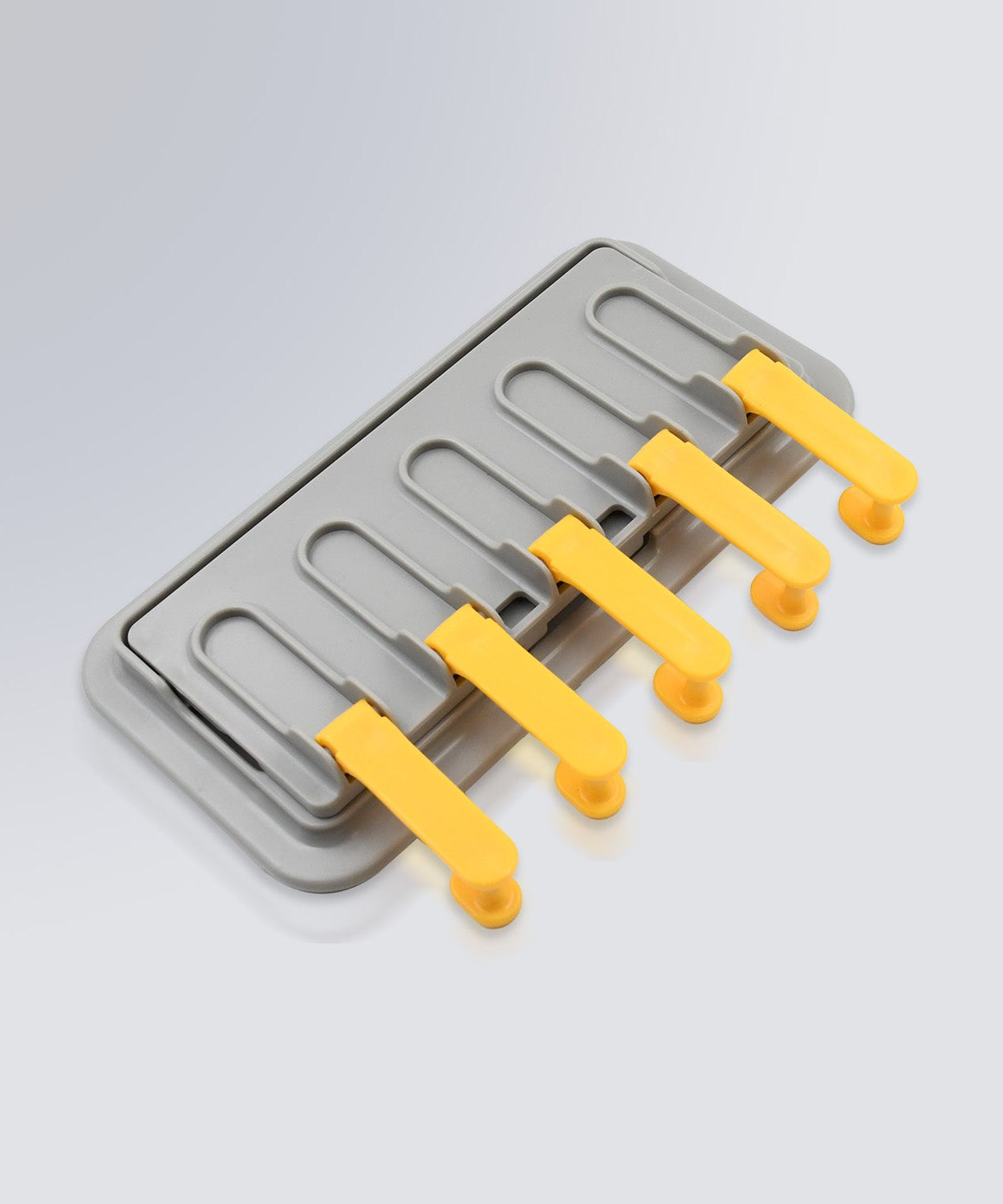 Wall-mounted multi-purpose hook, foldable with mobile holder