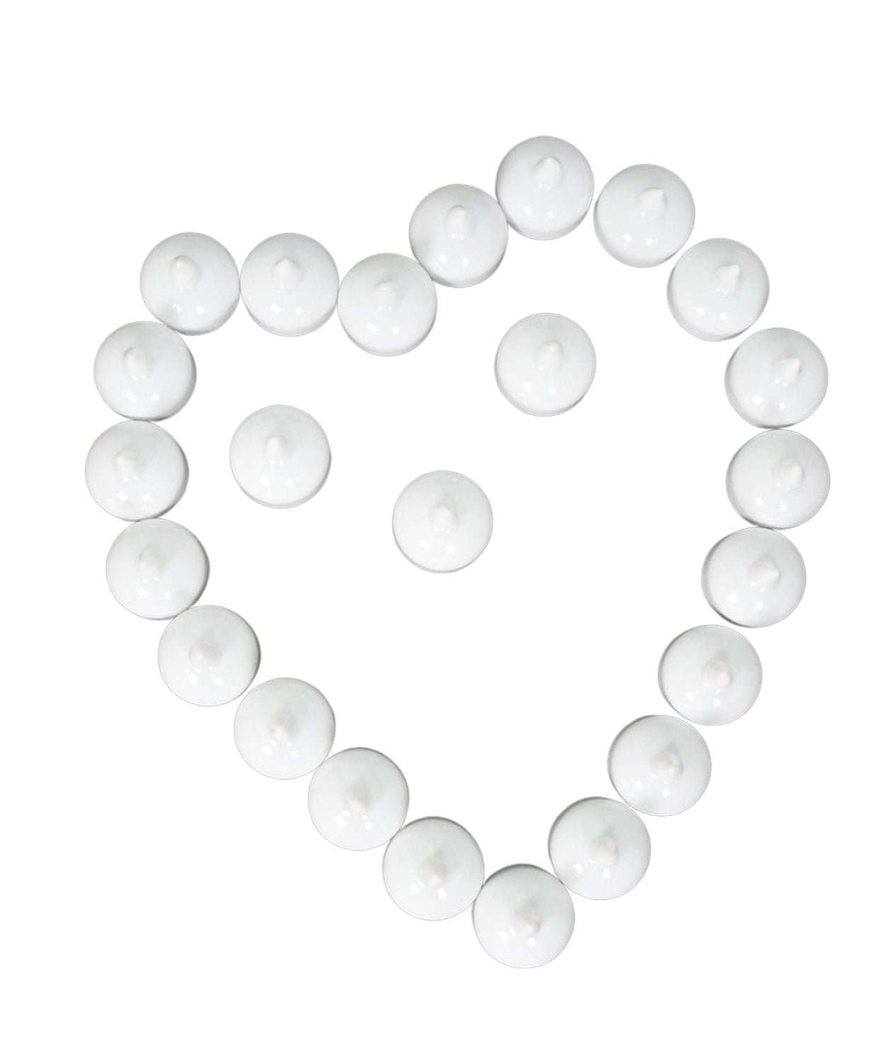 Decorative flameless candles for events