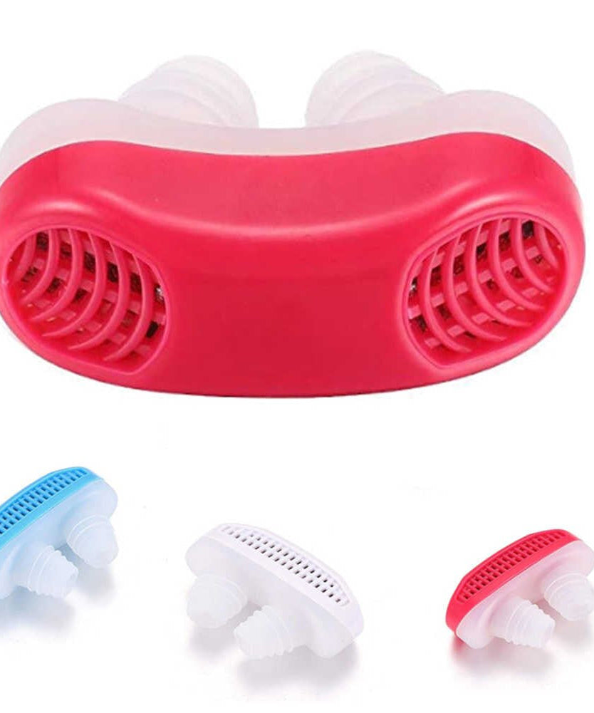 Comfortable nose clip for reducing snoring and improving sleep