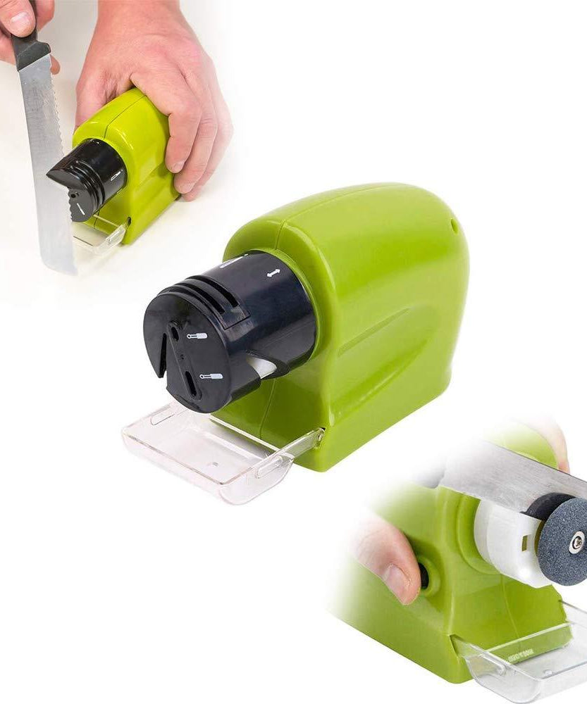 Rechargeable knife sharpener