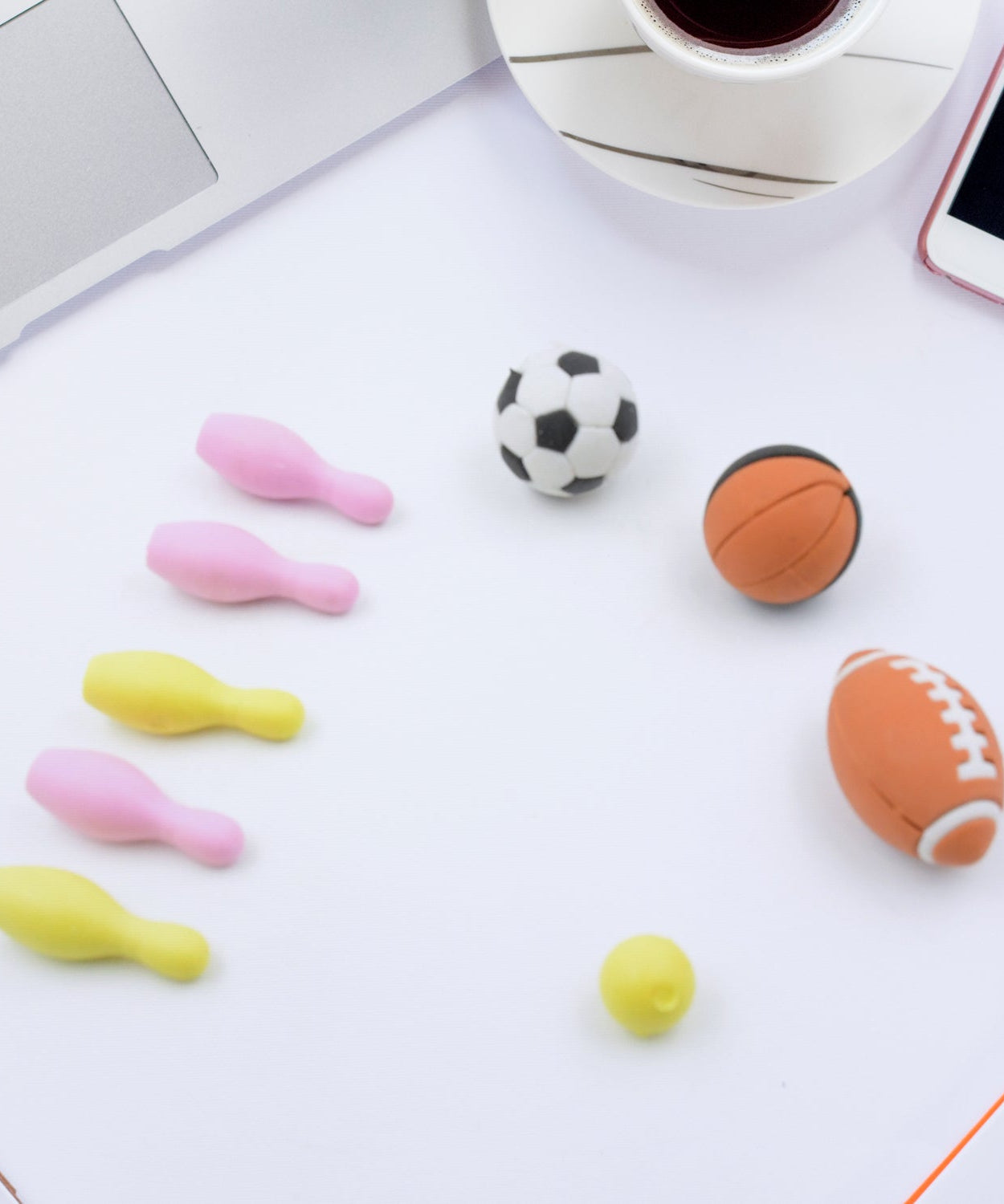 Mini Eraser Set for Kids (9 Pieces) - Fun Designs, Party Favors, School Prizes