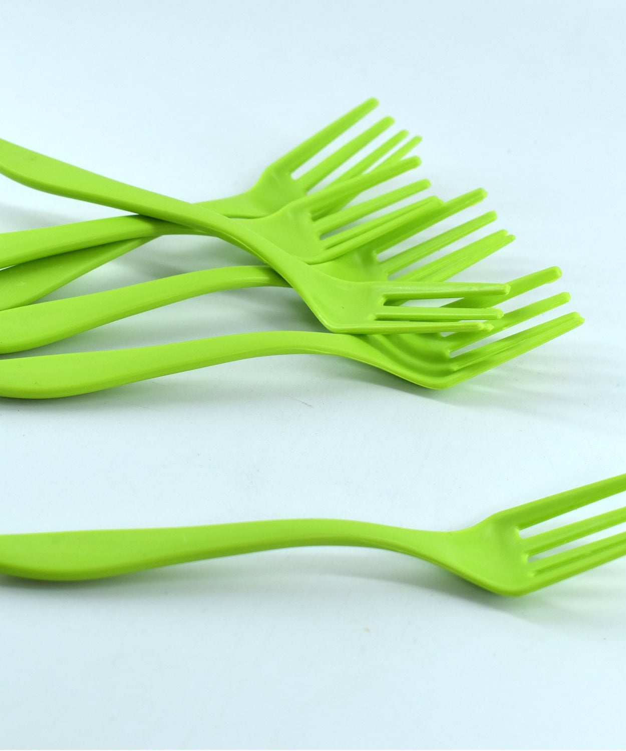 Small plastic serving fork set 6 pieces.