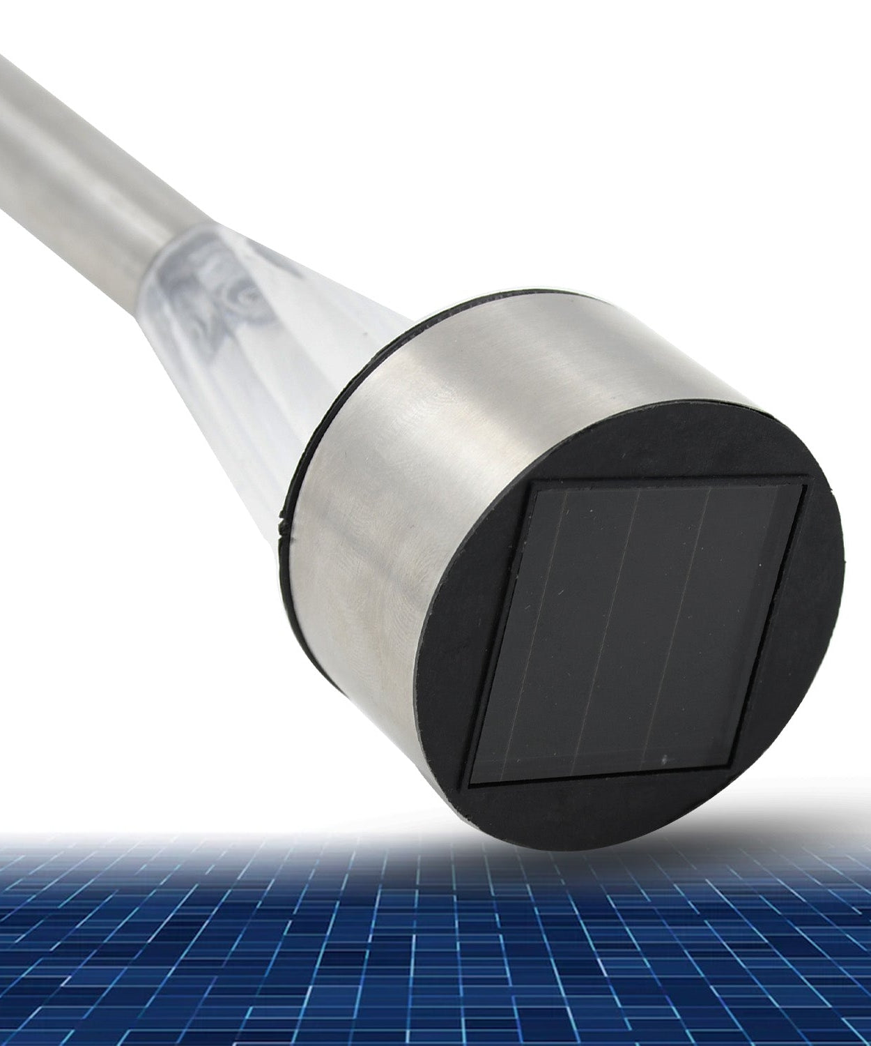 Solar spike lights for garden and yard