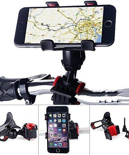 Mobile mount holder for bicycle handlebars