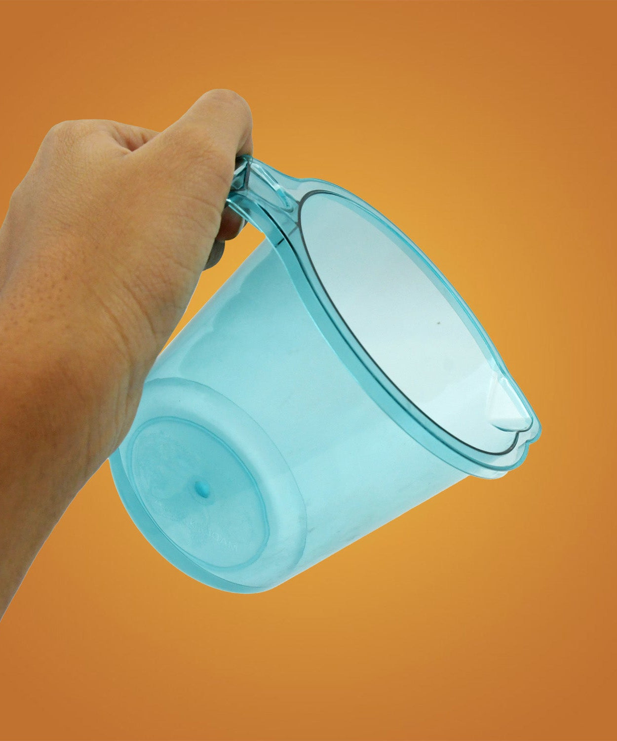 Colorful mug for bathroom essentials, stylish design