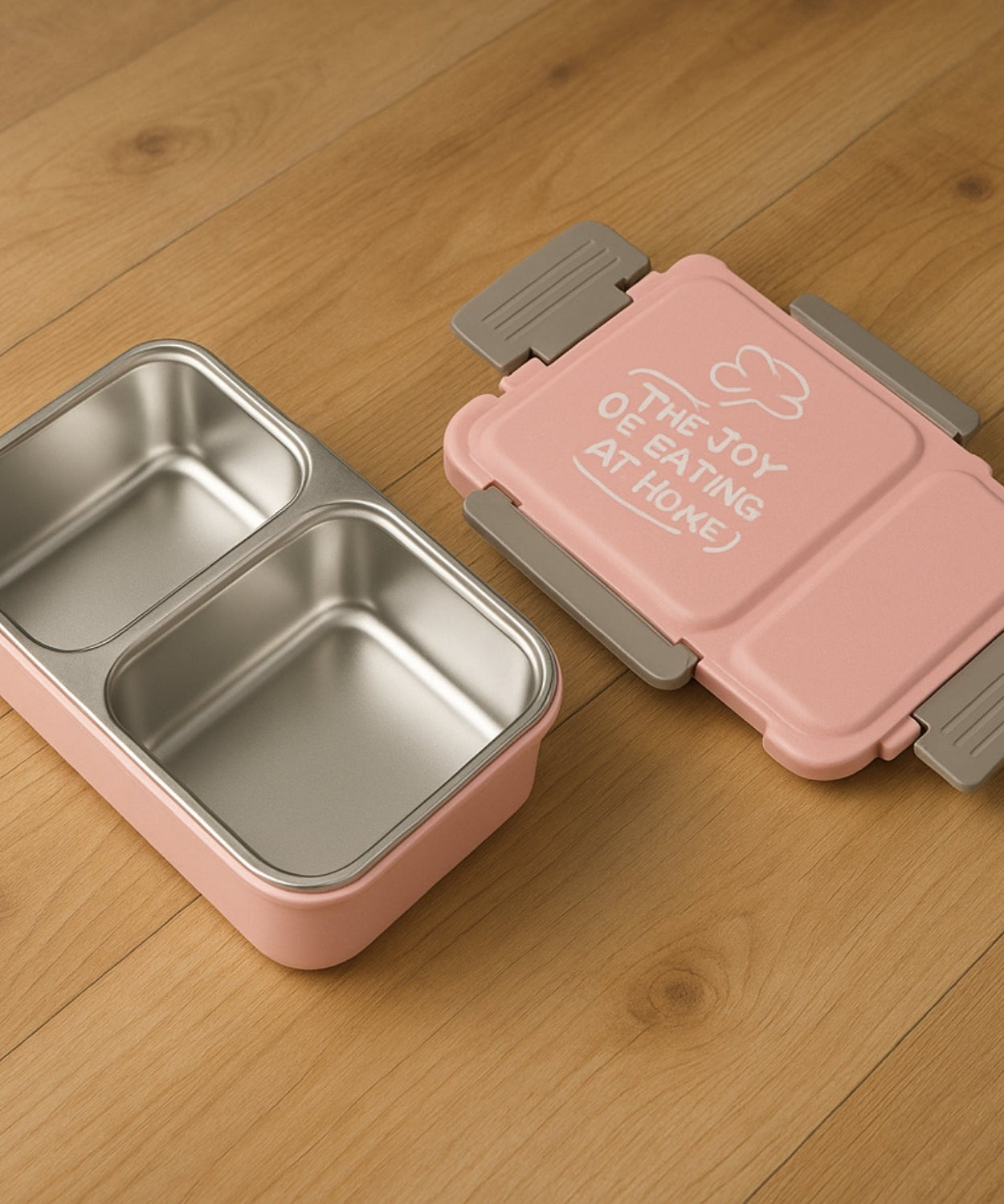 BPA-Free Snack Pack-2 Lunch Box – 2-Compartment