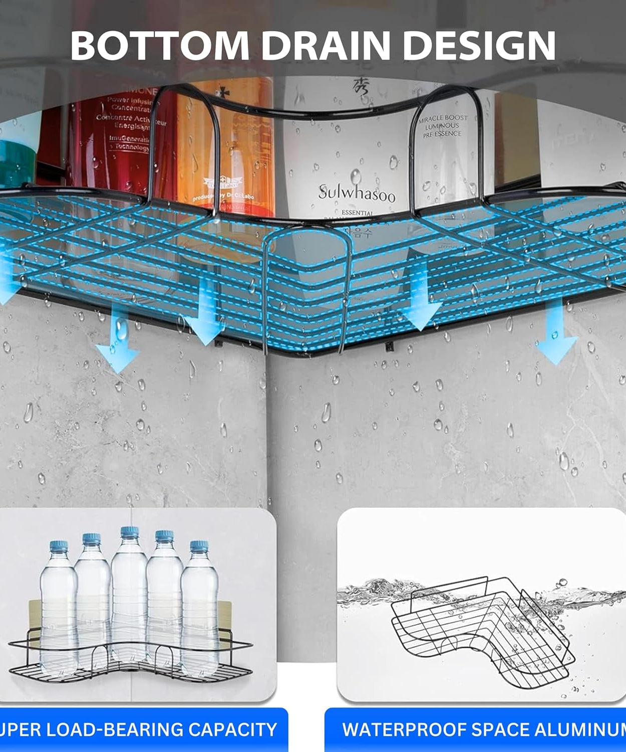 Aqua Ease Wall Shelf