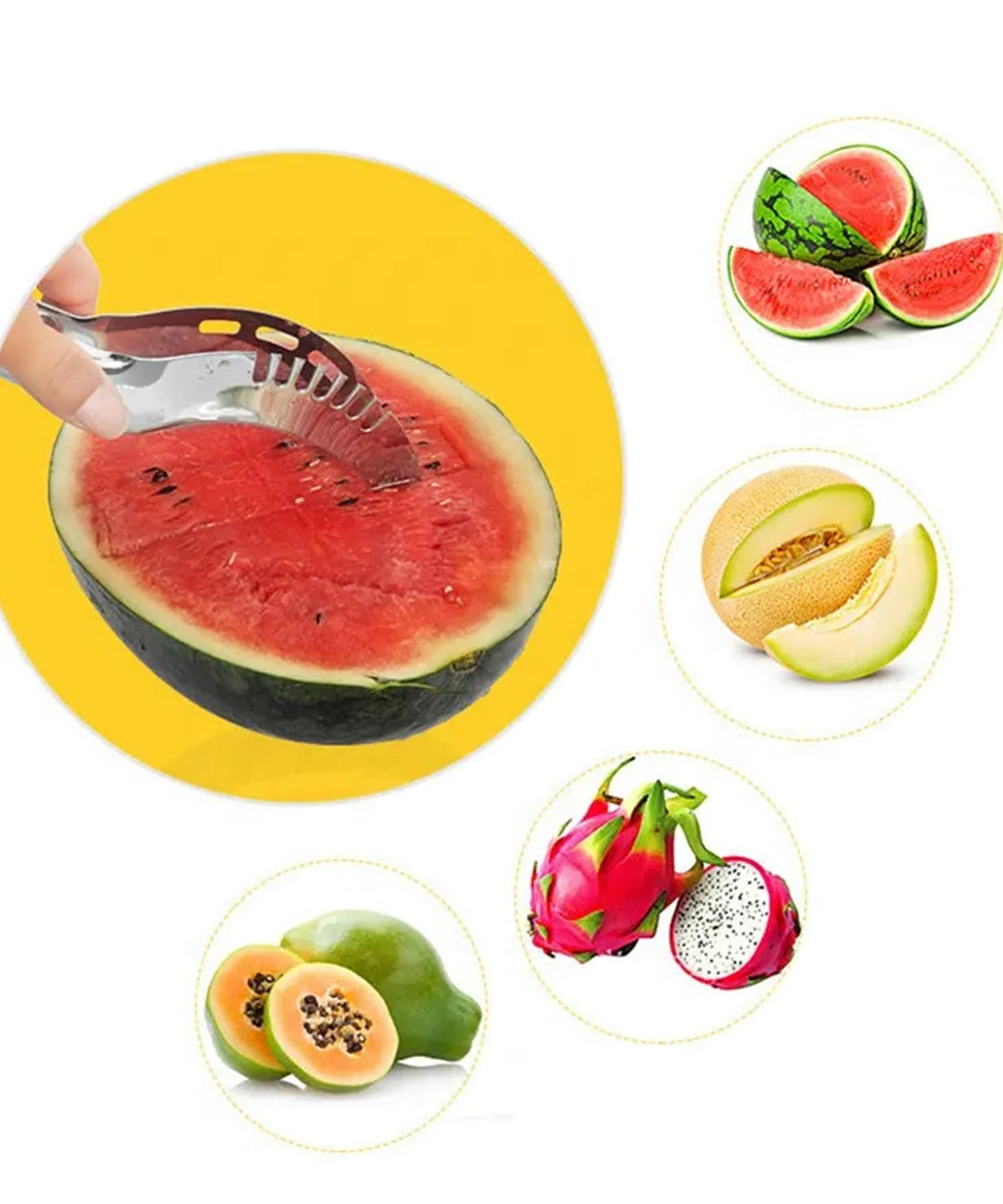 Fruit and vegetable corer for kitchen prep.