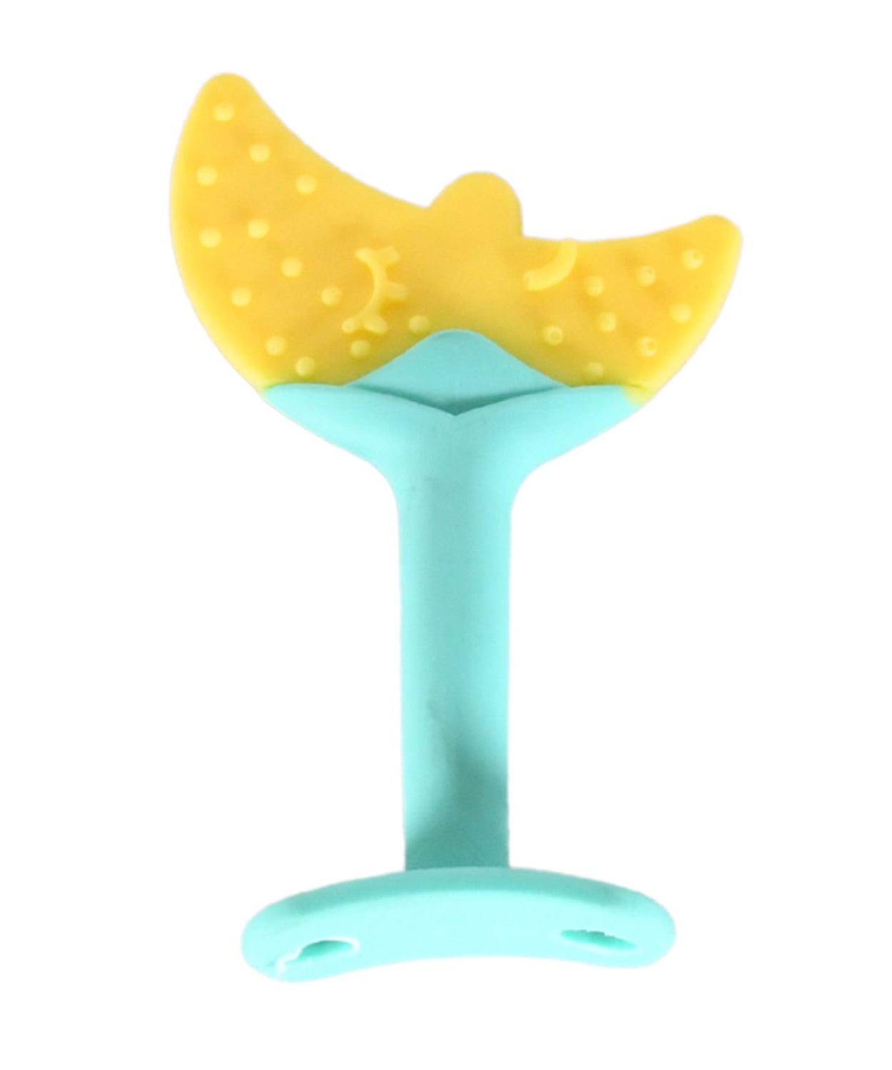 Baby Silicone Teether, Fruit Teether for Toddlers,100% Food Grade Silicone Teether, Non-Toxic & Latex Free Suitable for Kids Above 3 Months Sunflower, Moon Shape(1 Pc)