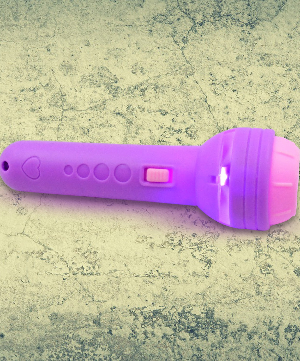 Mini projector torch for kids with animated slides