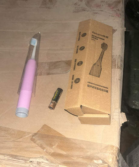 Adult Waterproof Electric Toothbrush 1 Head Battery Operated Toothbrush (1 Pc / Battery Not Included / Mix Color)