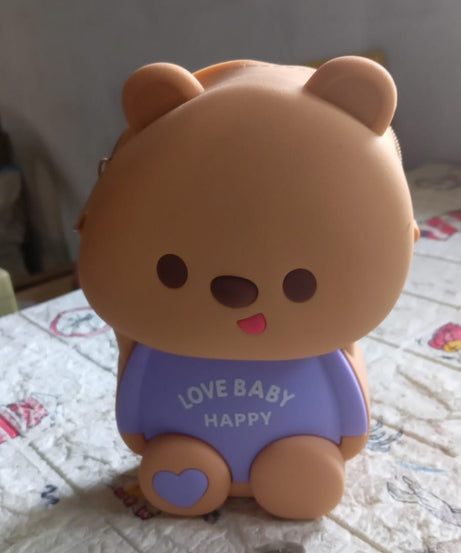 Cute Cartoon Girls' Backpack, Shoulder Bag / Purse, Portable, Mini Silicone Handbag Girls, Children's Bag / Purse For Girls Women, Gift Girls Bag Accessories (1 Pc)