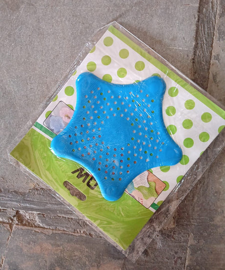 Star Shape Suction Cup Kitchen Bathroom Sink Drain Strainer Hair Stopper Filter, Star Shaped Sink Filter Bathroom Hair Catcher, Drain Strainers Cover Trap Basin (1 Pc)