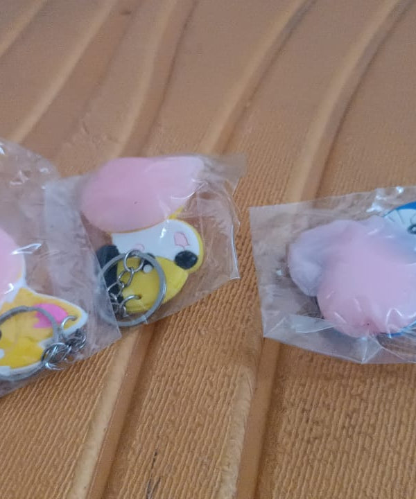 Cartoon Animal Keychain (1 Pc / Mix Design)