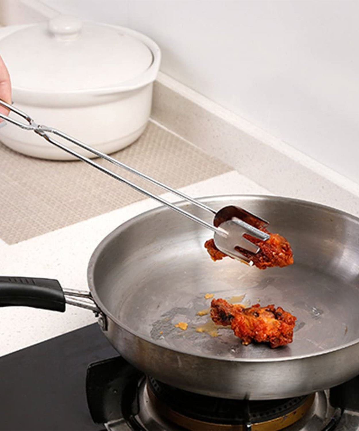 Cooking tongs for buffet