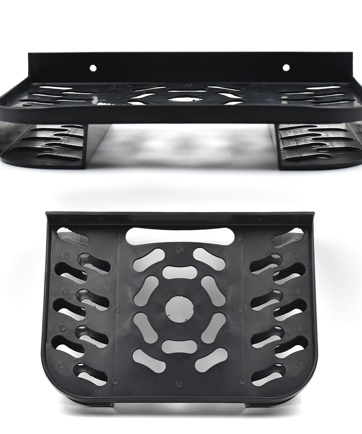 Holder for TV setup boxes, useful for managing and organizing devices