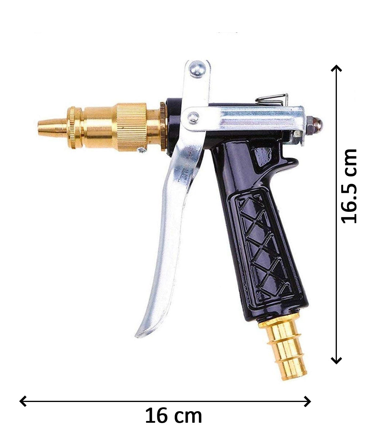 Water spray gun with ergonomic design for easy handling