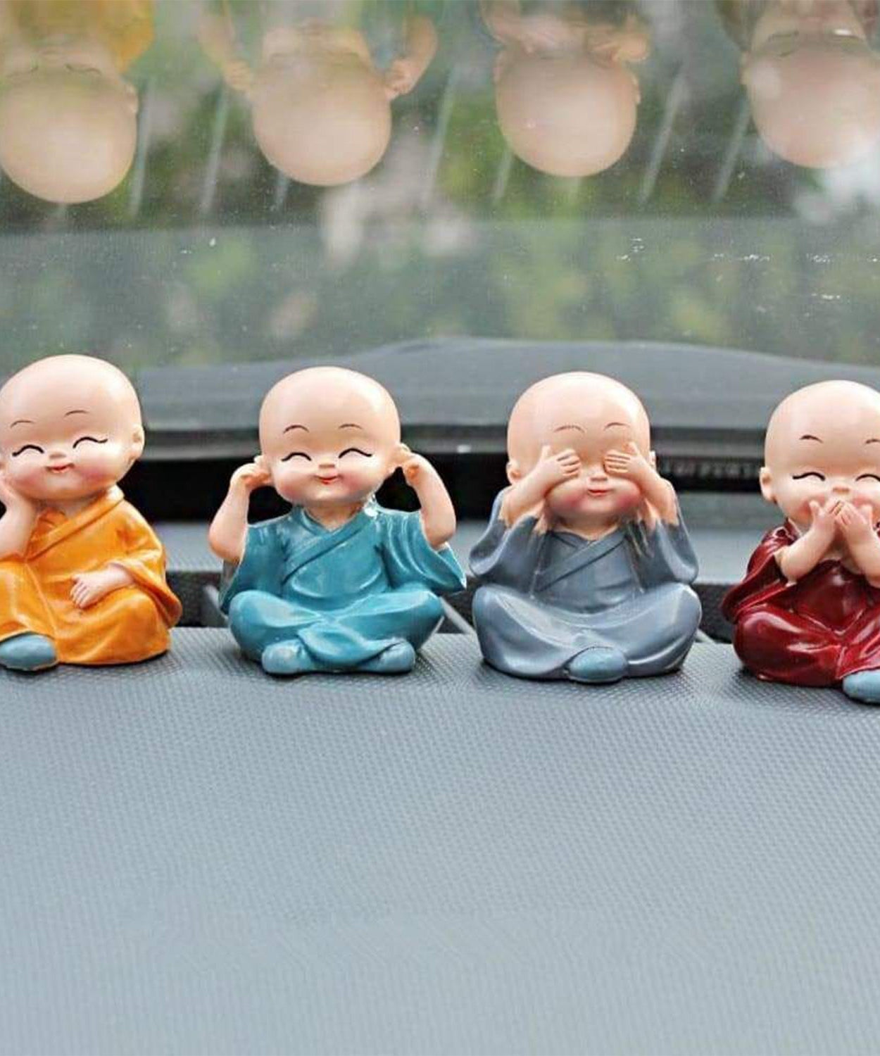Baby Buddha 4Pc and show piece used for house, office and official decorations etc.