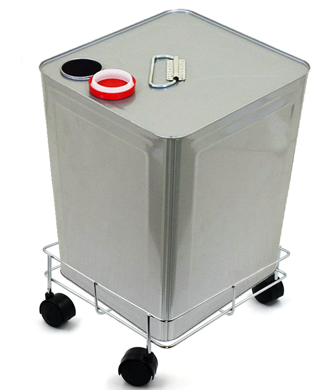 Oil stand with organized storage for kitchen use