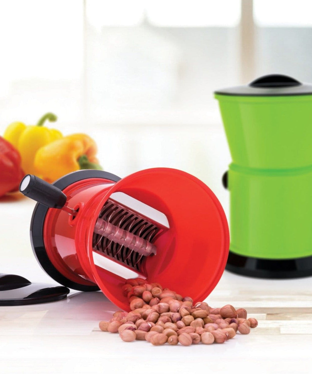 Multi-functional chilly cutter with an effective blade for grinding