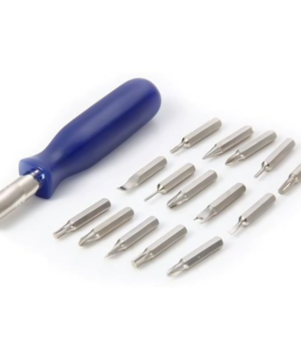 Complete screwdriver set with professional driver