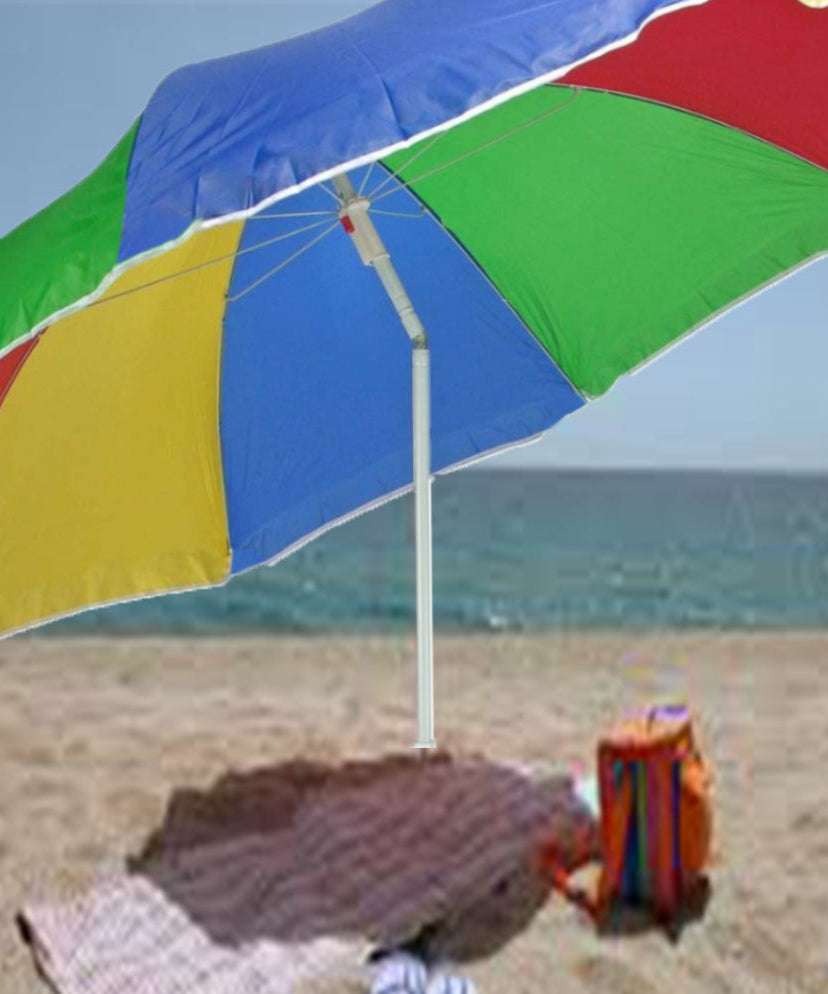 Sun Protection Water Proof Fabric Polyester Garden Umbrella for Beach, Lawn