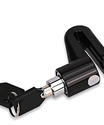 Reliable disc lock for motorcycle and bike security