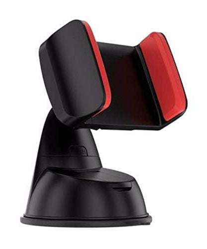 Silicone mobile holder with sucker base.