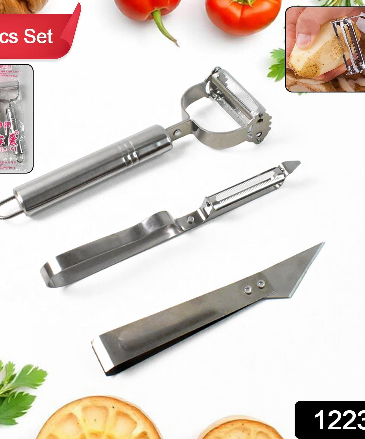 Triple Edge Peeler