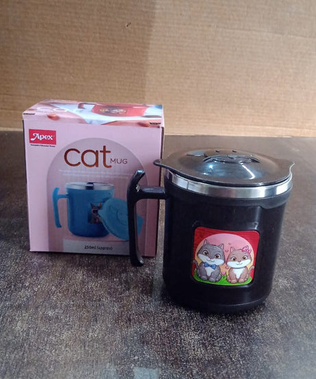 250ML SS Thermal Flask with Cute Animal Print