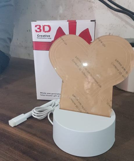 Creative Visualization Lamp 3D Acrylic Decorative Lamp With Pen