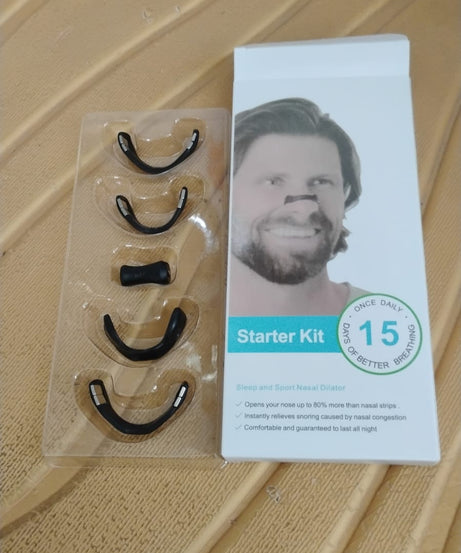 Nasal Strip Starter Kit - Boost Oxygen Intake, Reduce Snoring (1 Set)