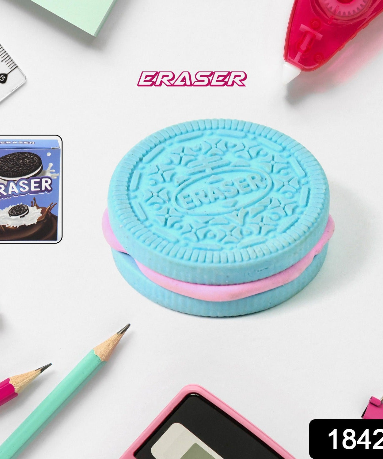 CrinkleBite Patterned Erasers