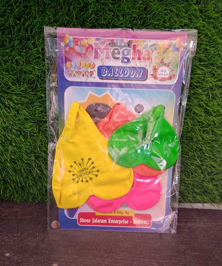 Heart shaped balloons Kinds of Rainbow Party Latex Balloons for Birthday / Anniversary / Valentine's / Wedding / Engagement Party Decoration Multicolor (4 Pcs Set)