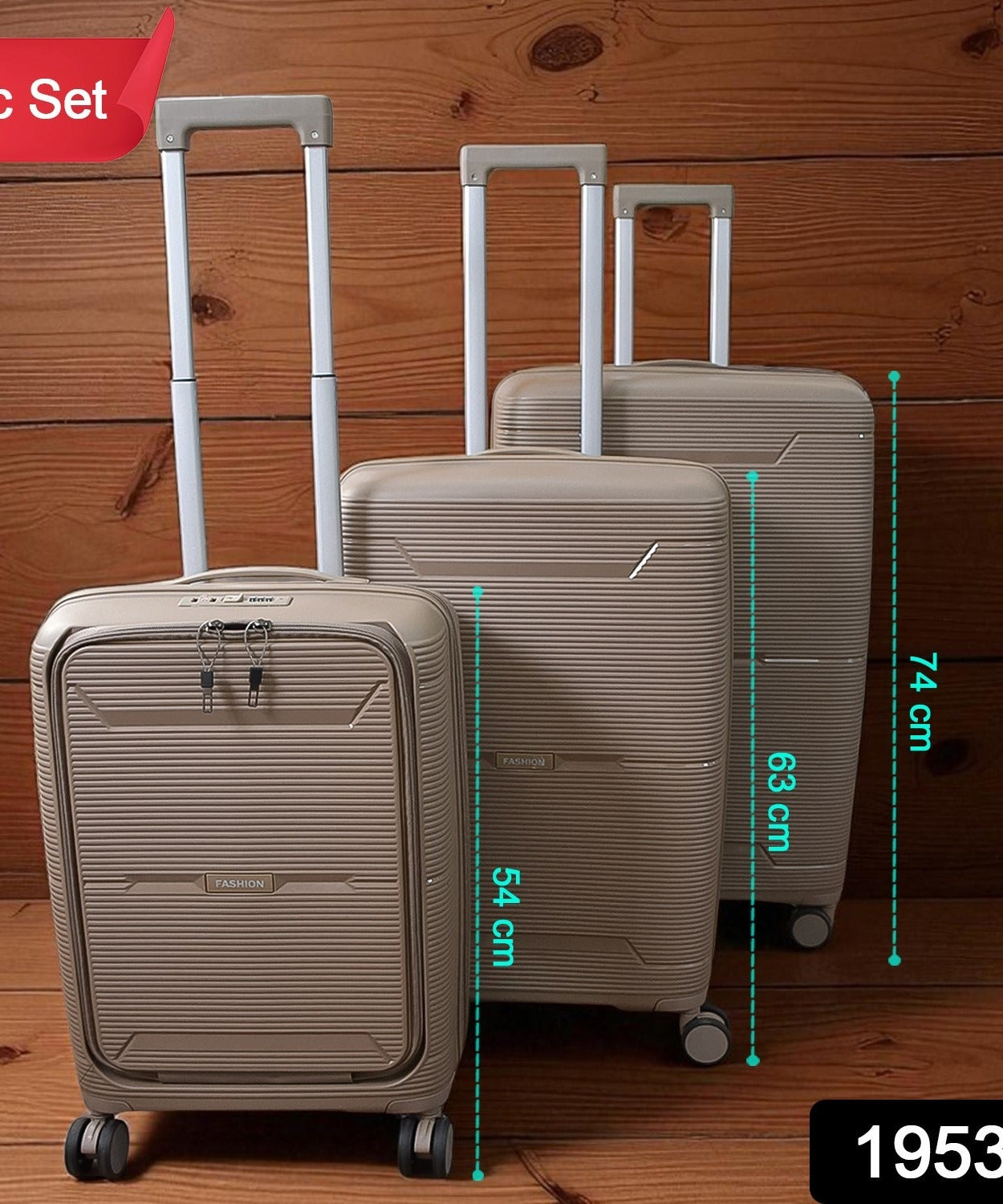 Water-Resistant Trolley Bag 