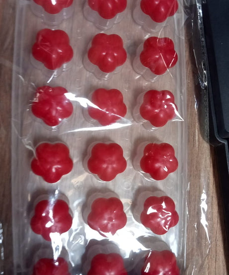 Ice Mould Flower Shape 18 Cavity Mould ice Tray Sphere ice Flower Mould Small ice Flower Tray Mini ice Cube Tray