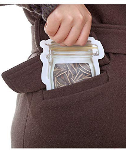 Transparent zip pouch