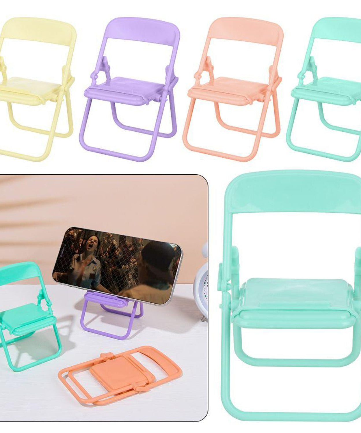 Multi-purpose mobile holder ideal for various devices.