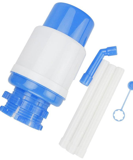 Easy-to-use hand press water pump dispenser.