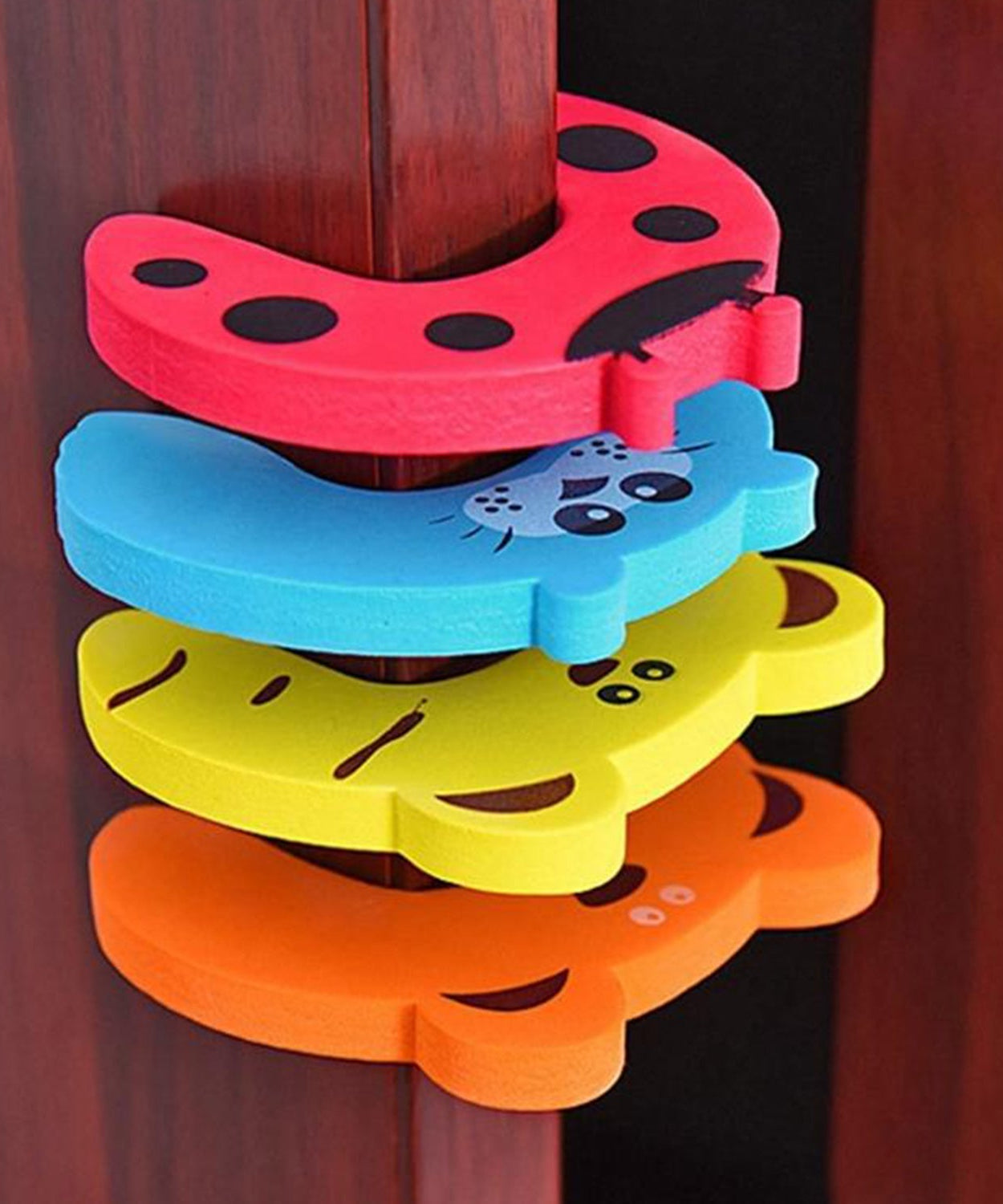 Sturdy 1-piece door stopper, ideal for household and office door control.