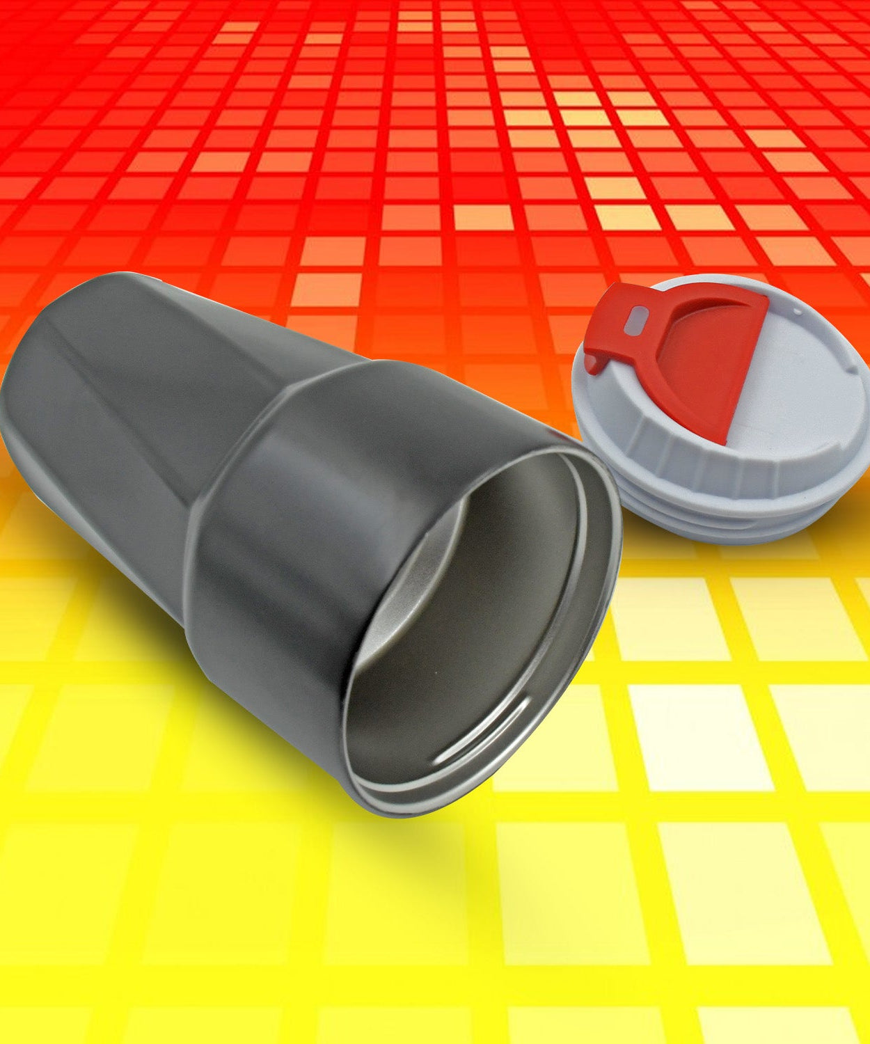 Stainless Steel Vacuum Insulated Travel Mug with Lid (1 Pc) - Coffee, Tea