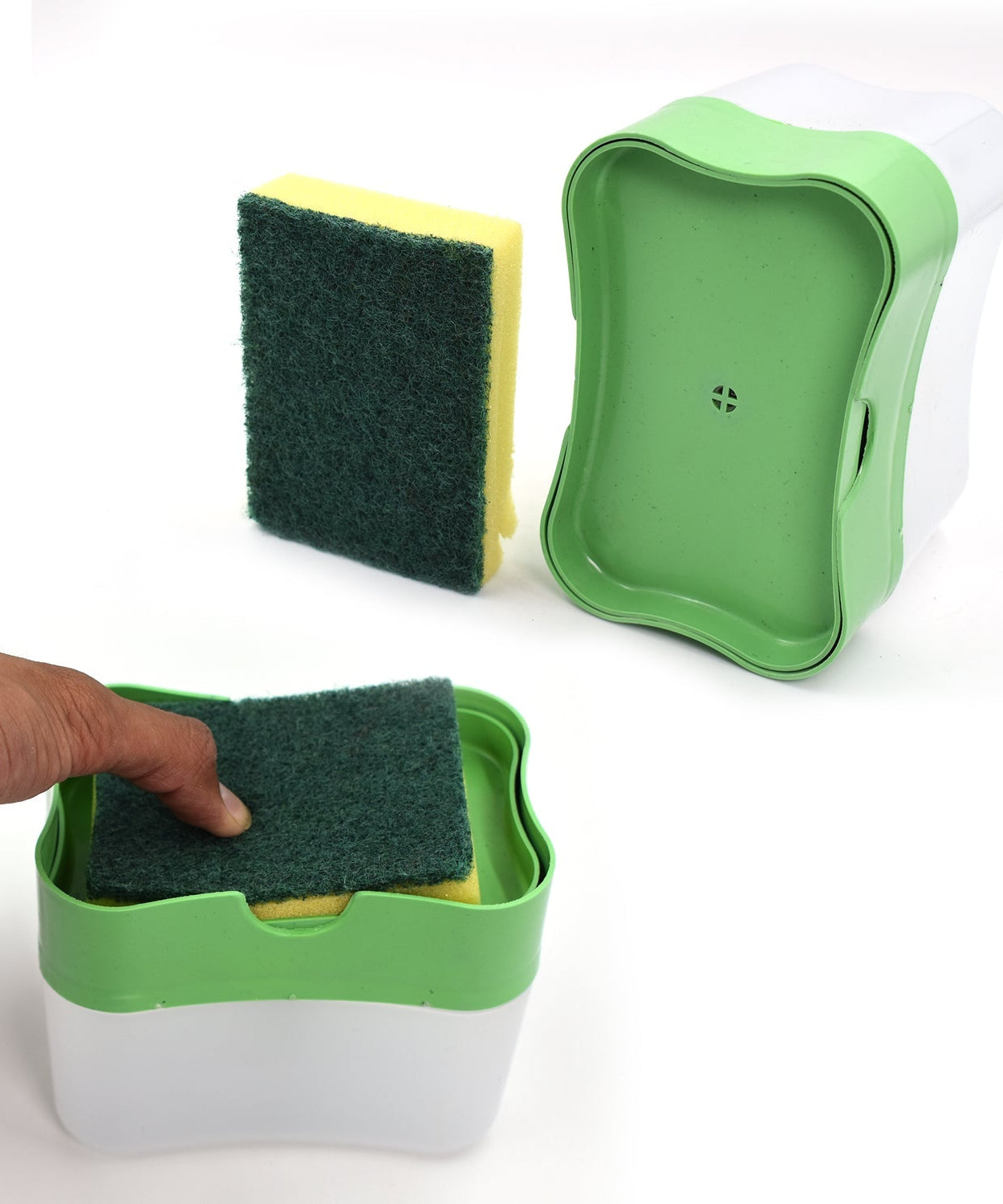 Soap pump dispenser for multiple uses